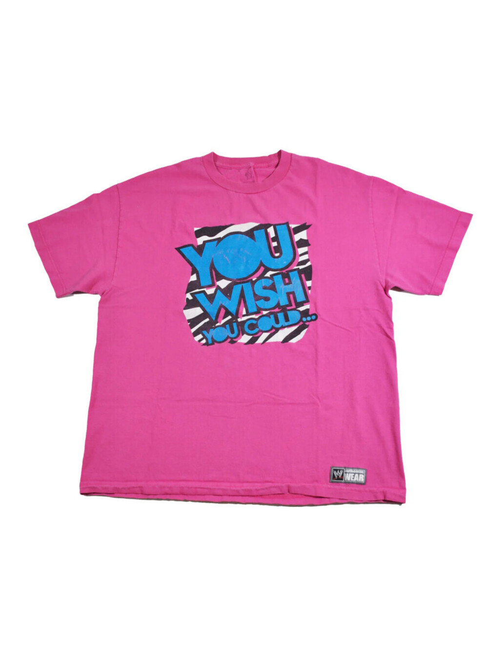 Dolph Ziggler Wrestling WWE WWF NWO Pink Y2K Shirt Size X-Large